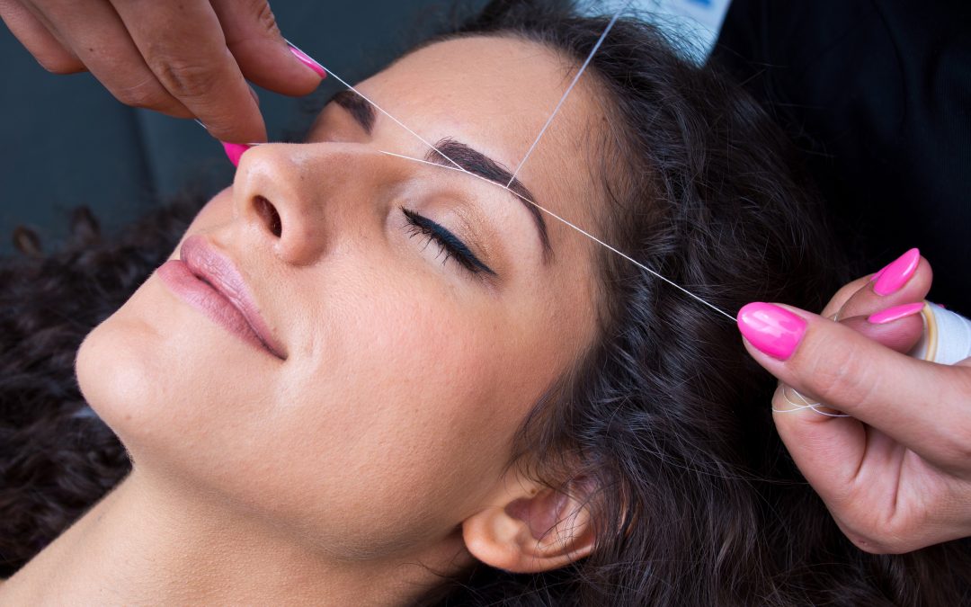 Hair removal with Threading