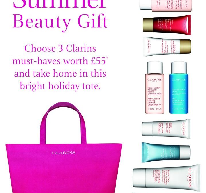 Clarins Summer Beauty Gift worth £55